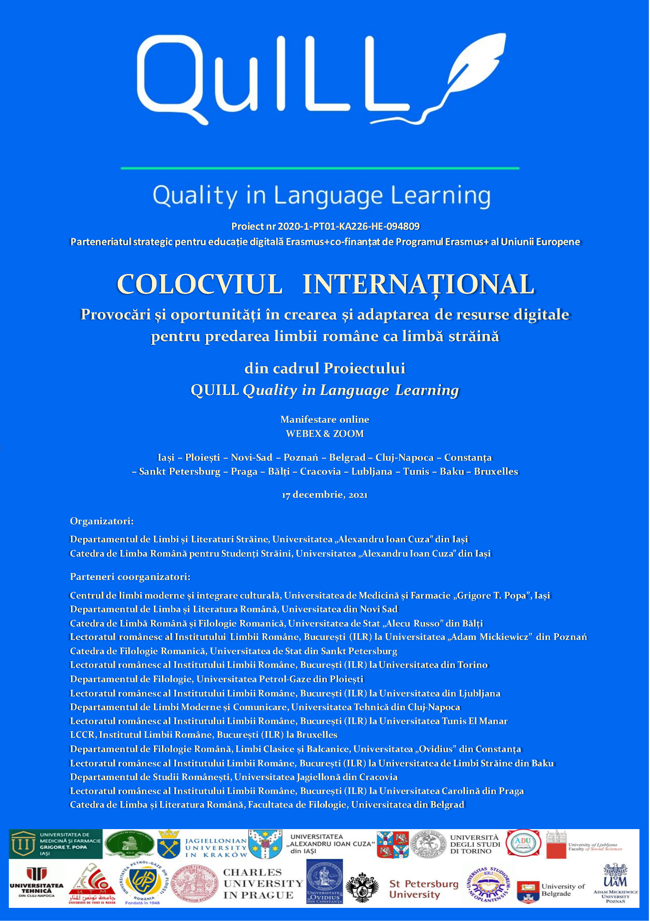 QuILL - Quality in Language Learning