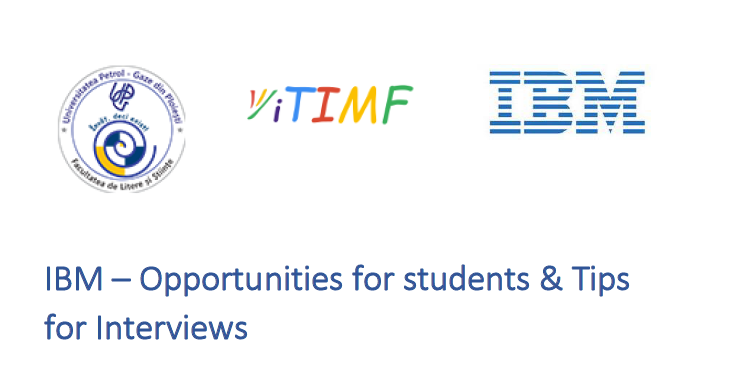 IBM – Opportunities for students &amp; Tips for Interviews