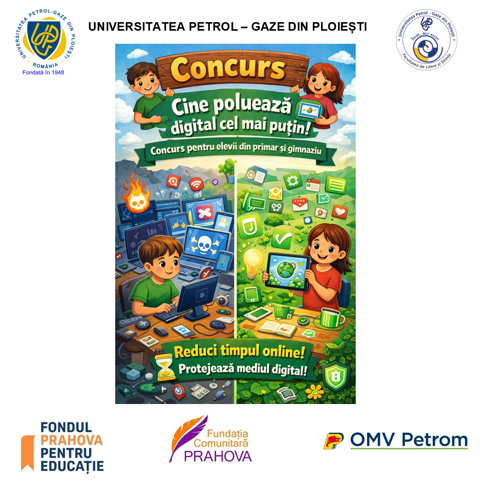 Concurs "Cine poluează digital cel mai puțin?"