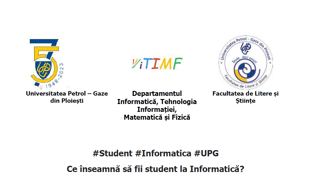 #Student #Informatica #UPG - Ce înseamnă să fii student la Informatică?
