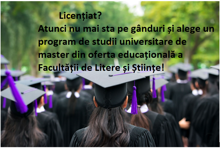 Anunț Admitere Master 2021